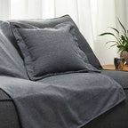 Διακοσμητική Μαξιλαροθήκη Αιγαίον Chenille 45X45 Mushroom